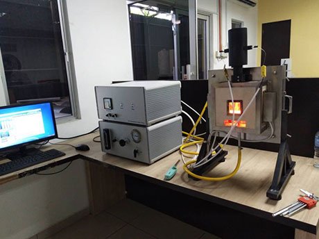 Puesta en marcha en el lugar para la propagación del fuego Aparato BS476-6