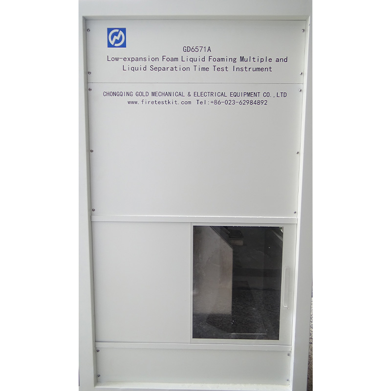  UL162 EN 1568 Dispositivo de medición del tiempo de separación y relación de espuma del líquido espumoso de baja expansión