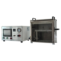 FMVSS 302 Tester de inflamabilidad horizontal de tela interior