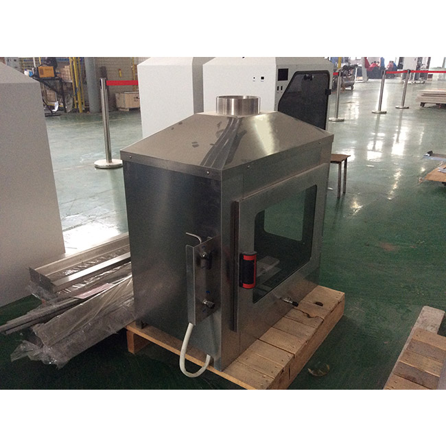 Probador de fuente de llama única ISO 11925 para pruebas de inflamabilidad de materiales de construcción