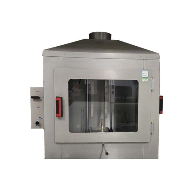 Probador de fuente de llama única ISO 11925 para pruebas de inflamabilidad de materiales de construcción