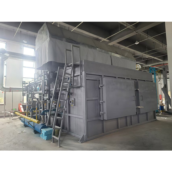 ISO 834-1 horno de prueba de resistencia al fuego horizontal para componentes del edificio y materiales de construcción