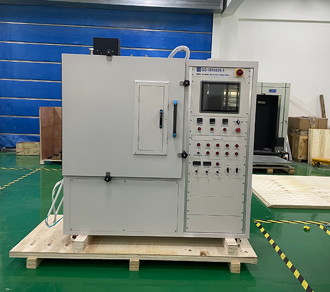 Cámara de densidad de humo ASTM E662, BS 6401