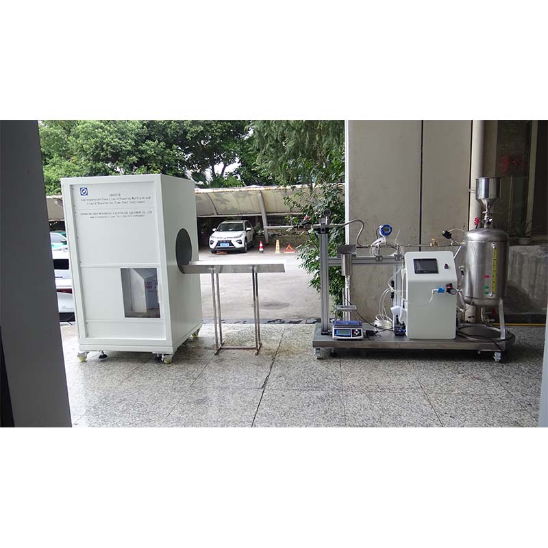  UL162 EN 1568 Dispositivo de medición del tiempo de separación y relación de espuma del líquido espumoso de baja expansión