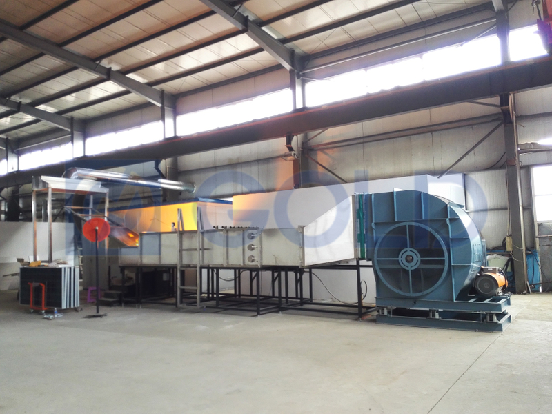  Probador de combustión de módulo fotovoltaico (PV) para tejados UL 790