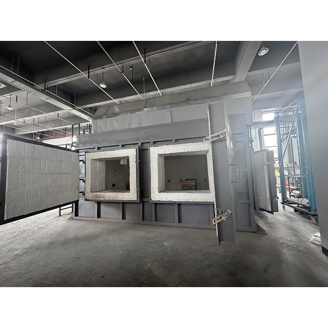 ISO 834-1 horno de prueba de resistencia al fuego horizontal para componentes del edificio y materiales de construcción