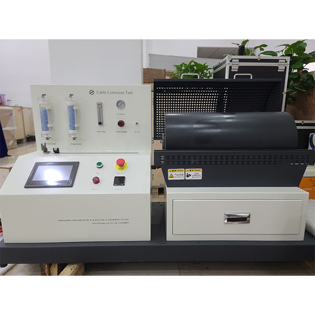 IEC 60754 Probador de conductividad de ácido de halógeno de gas IEC para aislamiento y capas de alambres y cables