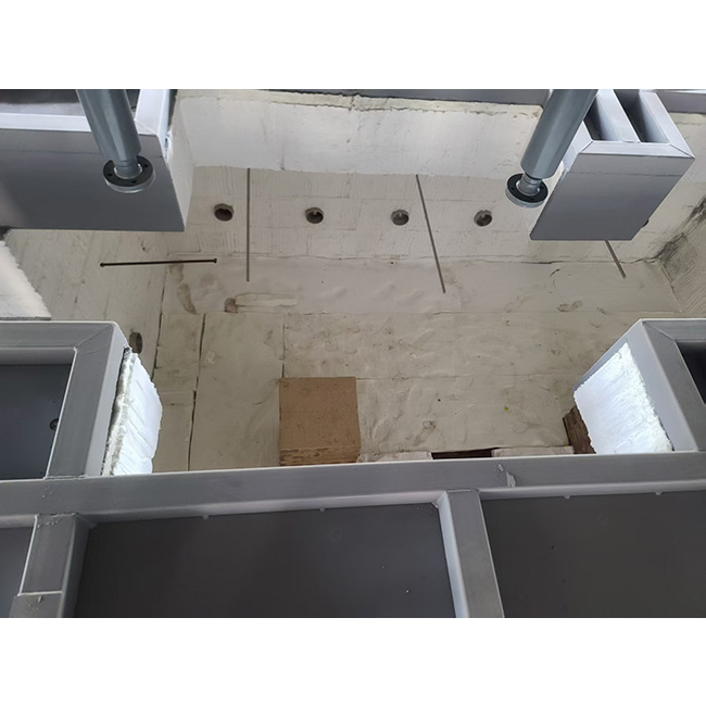 ISO 834-1 horno de prueba de resistencia al fuego horizontal para componentes del edificio y materiales de construcción