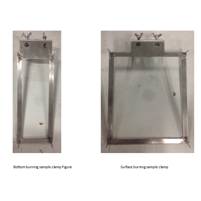 Aparato de prueba de resistencia al fuego de la llama de la ropa protectora ISO 15025
