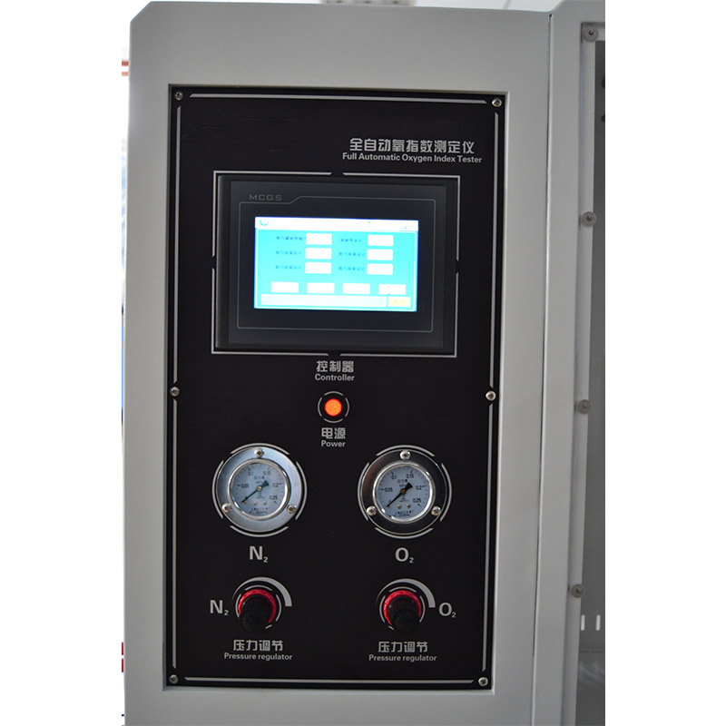 ISO 4589-2 Tester de índice de oxígeno limitante ASTM D 2863 para materiales de aislamiento de plástico