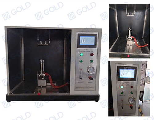 Orden de NFPA 701-1 Tester de propagación de llama de cortina