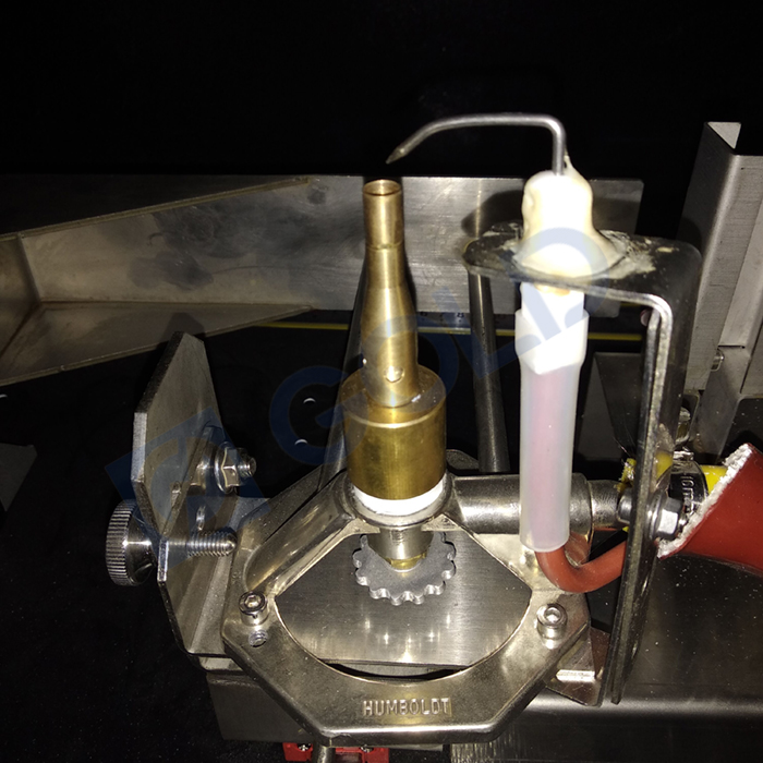 ECE R118-8 Aparato de prueba de velocidad de quema vertical de veh&iacute;culo