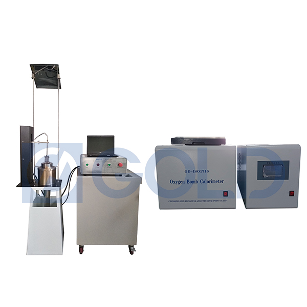 Calorímetro de testador de no combustibilidad y bomba de oxígeno listos para el envío