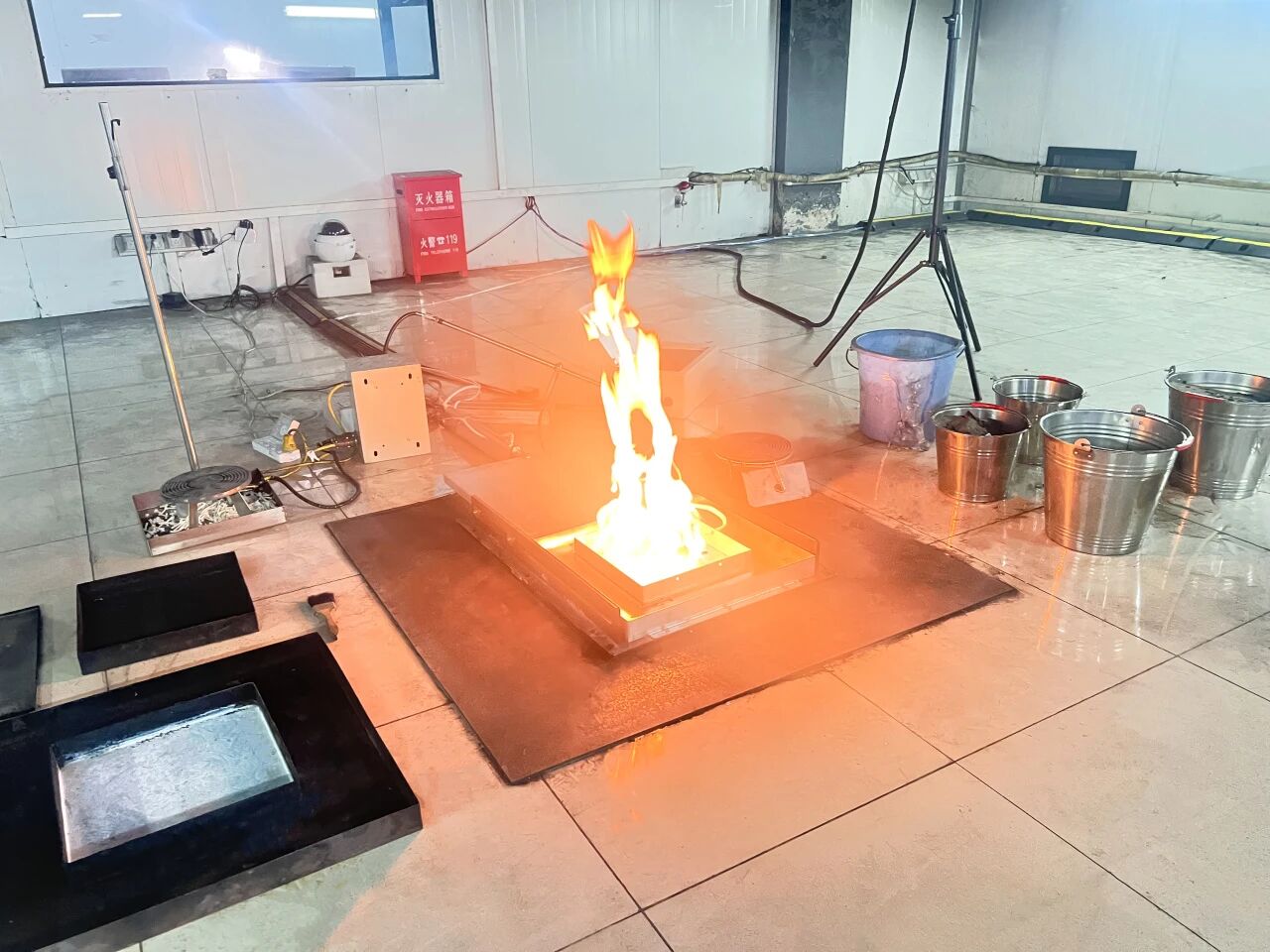 EN 54-10 detectores de llama infrarrojos y ultravioleta Aparatos de inspección