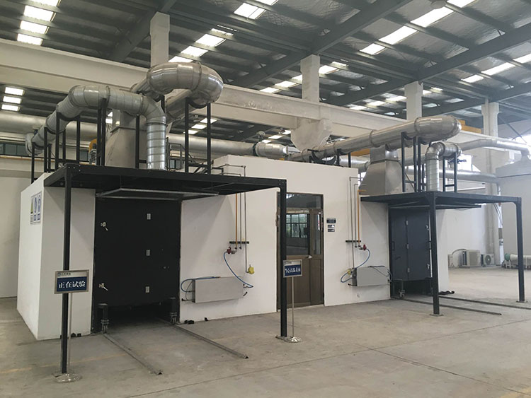 EN 13823 (SBI) Materiales de construcción individual de artículos Burning prueba de combustión